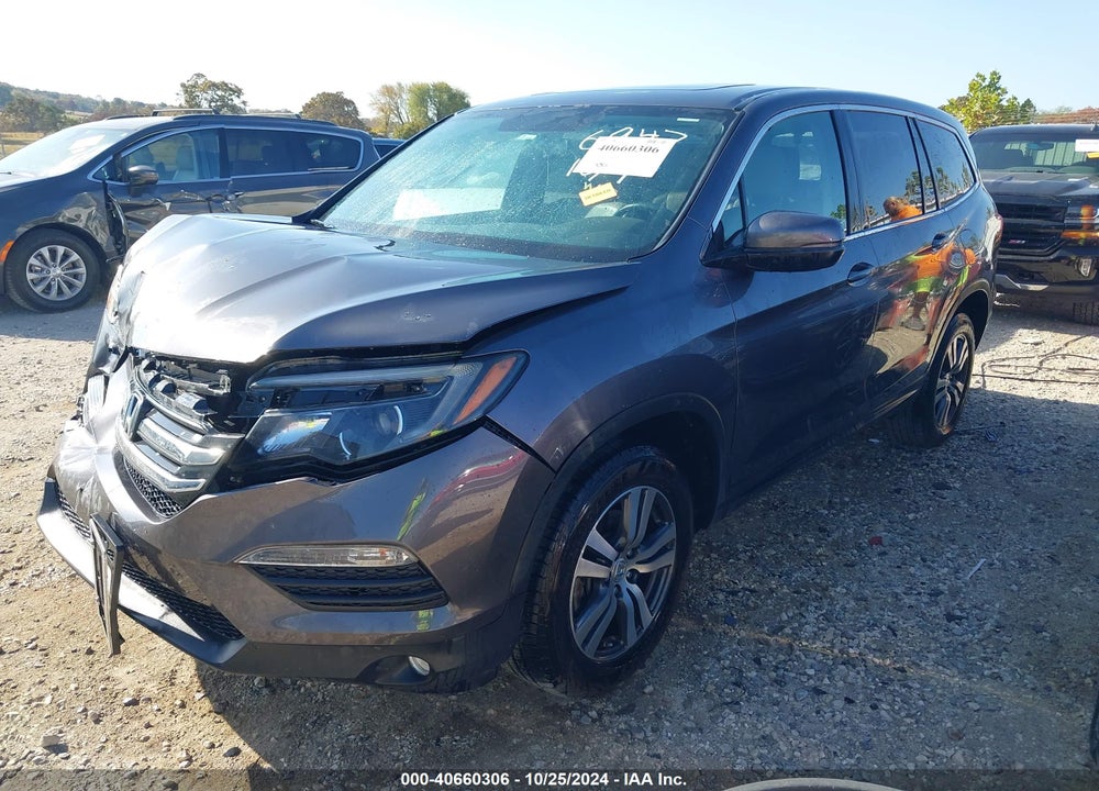 2018 HONDA PILOT EX-L VIN: 5FNYF6H53JB006947