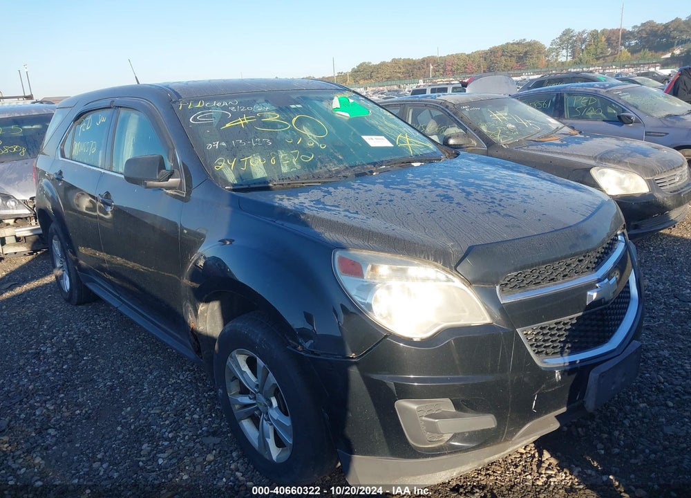 2010 CHEVROLET EQUINOX LS VIN: 2CNALBEW4A6412799