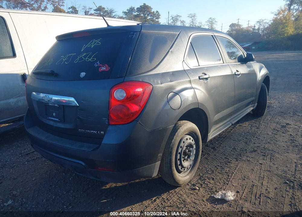 2010 CHEVROLET EQUINOX LS VIN: 2CNALBEW8A6275950