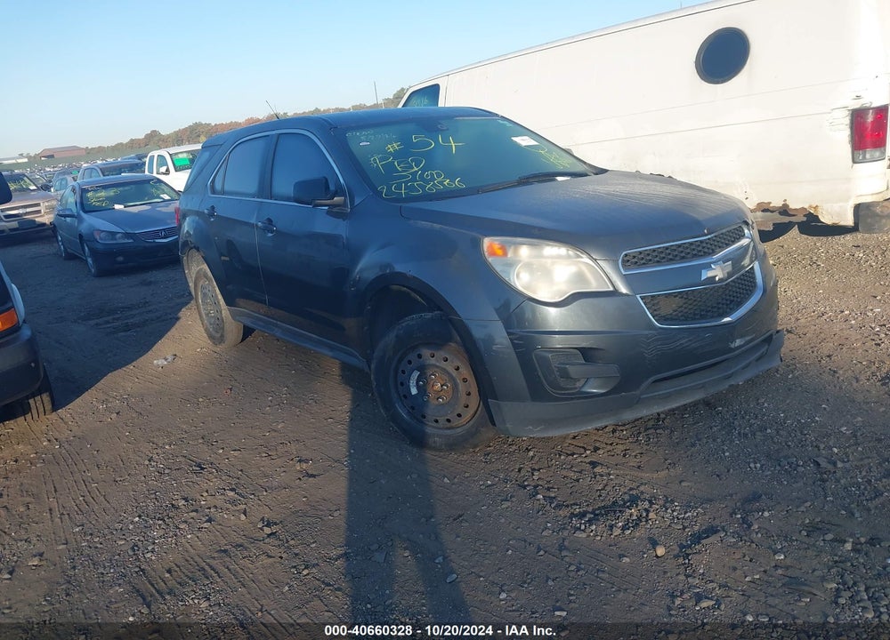 2010 CHEVROLET EQUINOX LS VIN: 2CNALBEW8A6275950