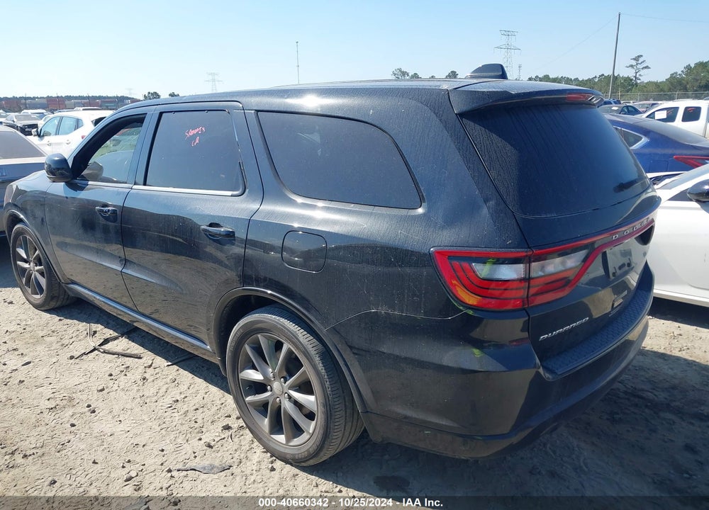 2015 DODGE DURANGO SXT VIN: 1C4RDHAG8FC849709