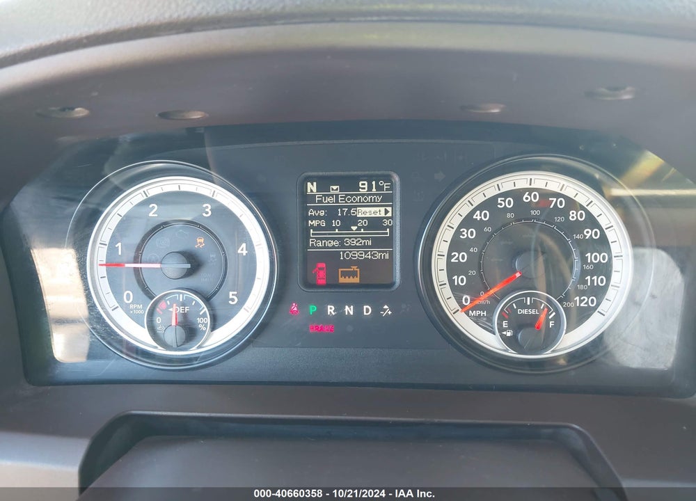 2014 RAM 2500 BIG HORN VIN: 3C6UR5DLXEG194152