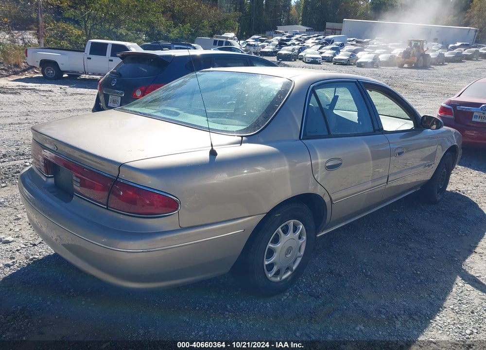 2001 BUICK CENTURY CUSTOM VIN: 2G4WS52J511293760
