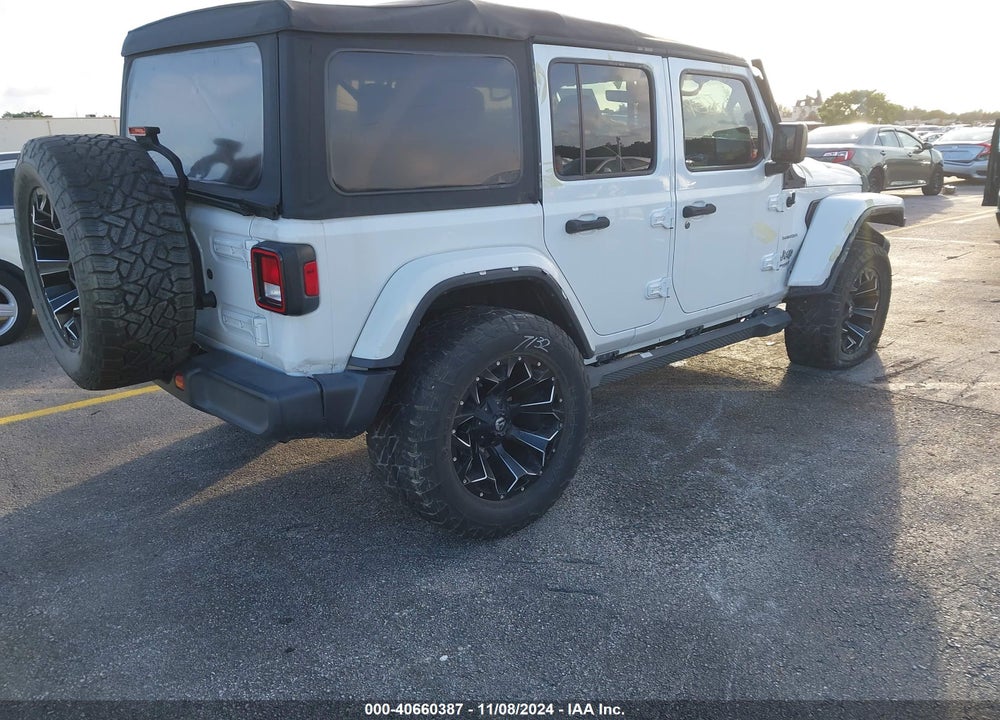 2018 JEEP WRANGLER UNLIMITED SAHARA 4X4 VIN: 1C4HJXEN1JW201076