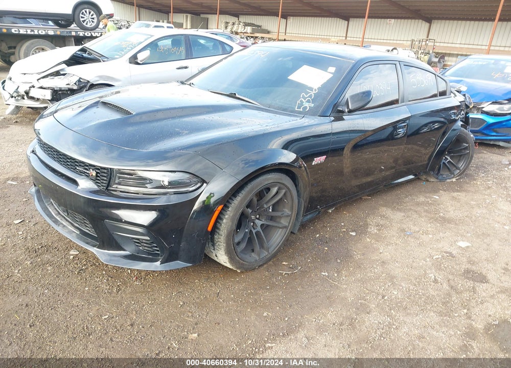 2023 DODGE CHARGER SCAT PACK WIDEBODY VIN: 2C3CDXGJXPH533671