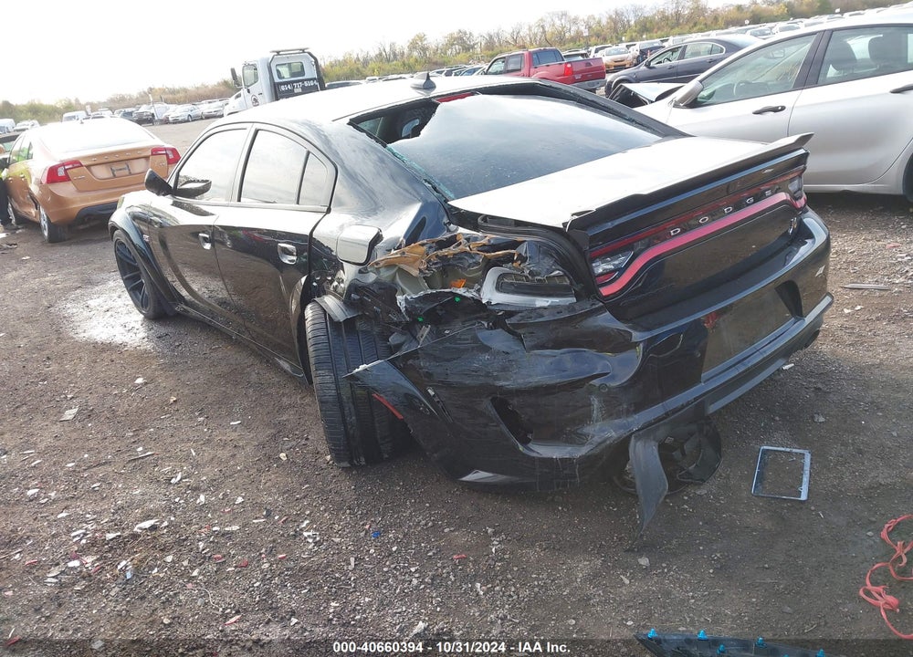 2023 DODGE CHARGER SCAT PACK WIDEBODY VIN: 2C3CDXGJXPH533671