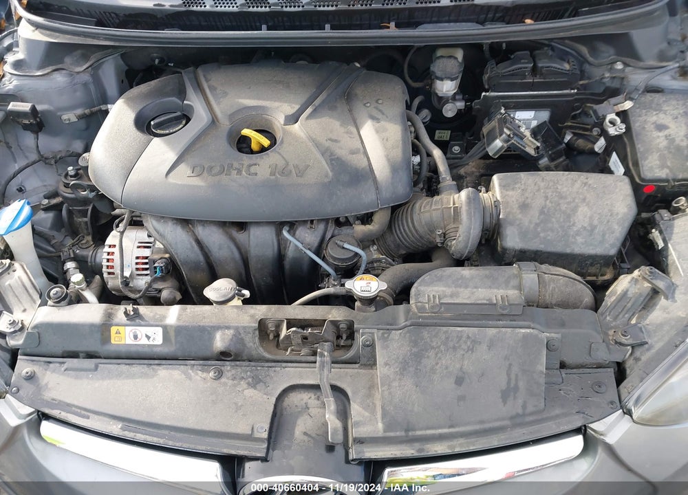 2014 HYUNDAI ELANTRA SE VIN: 5NPDH4AE2EH493346