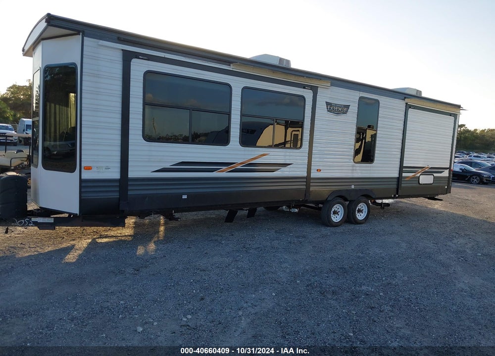 2022 FOREST RIVER LODGE TRAVEL TRAILER VIN: 4X4TWDM27NM061788