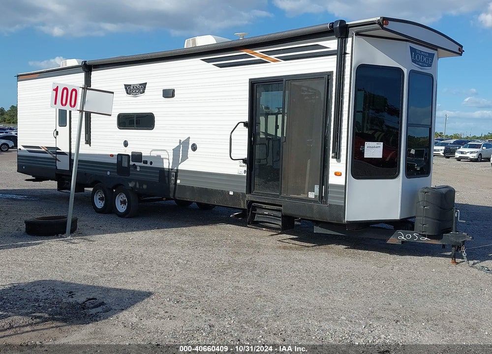 2022 FOREST RIVER LODGE TRAVEL TRAILER VIN: 4X4TWDM27NM061788