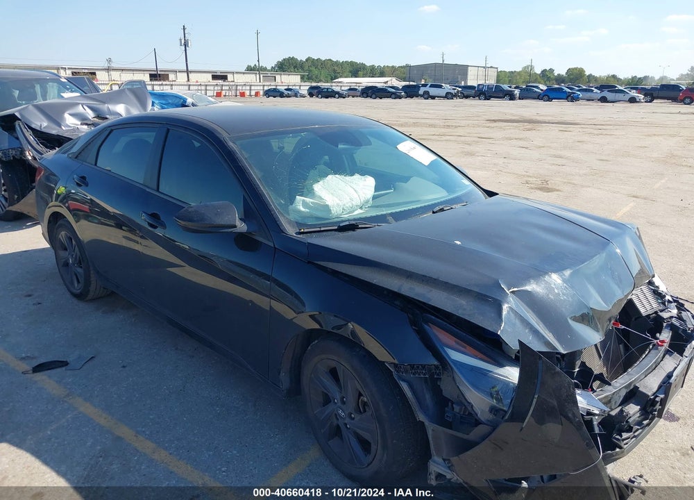 2021 HYUNDAI ELANTRA SEL VIN: 5NPLS4AG1MH032989