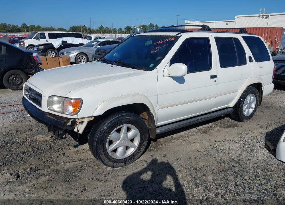 2001 NISSAN PATHFINDER LE VIN: JN8DR07X21W502683