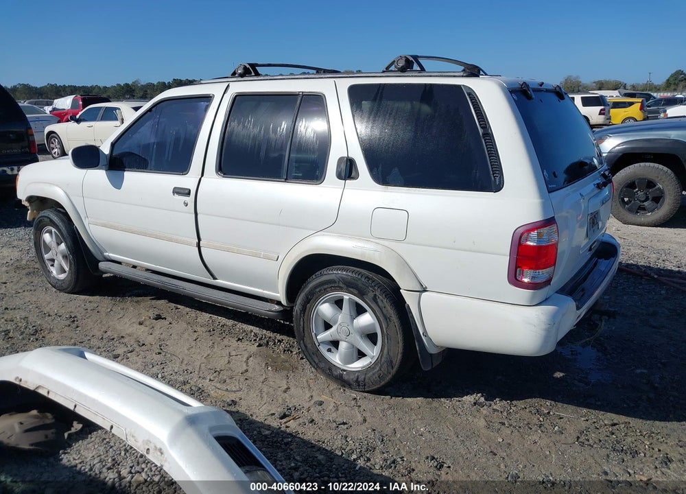2001 NISSAN PATHFINDER LE VIN: JN8DR07X21W502683