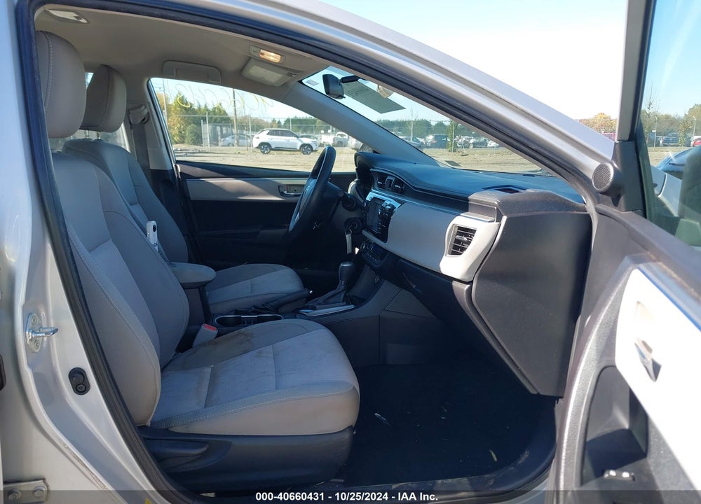 2015 TOYOTA COROLLA VIN: 2T1BURHE9FC405130