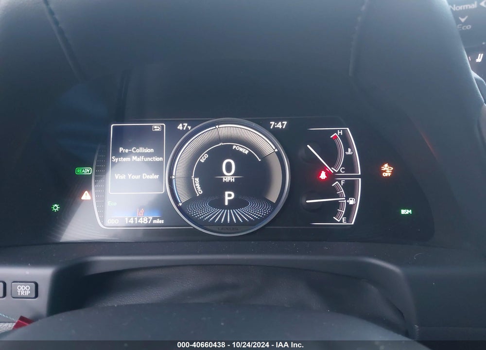2019 LEXUS ES 300H LUXURY VIN: JTHB21B17K2001649