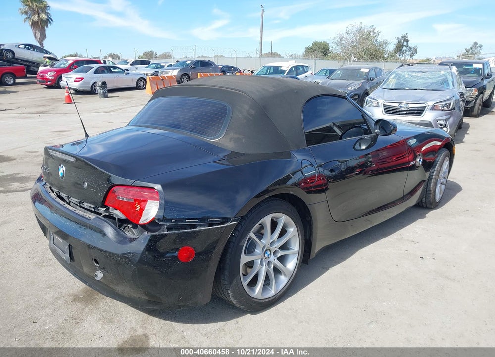 2008 BMW Z4 3.0I VIN: 4USBU33588LW74388