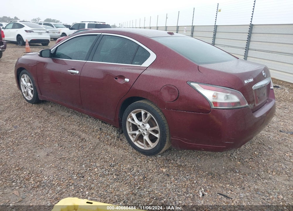 2012 NISSAN MAXIMA 3.5 SV VIN: 1N4AA5AP1CC808473