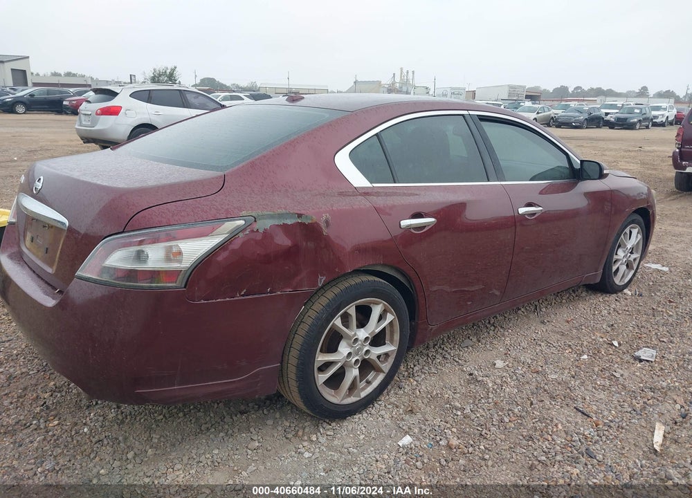 2012 NISSAN MAXIMA 3.5 SV VIN: 1N4AA5AP1CC808473