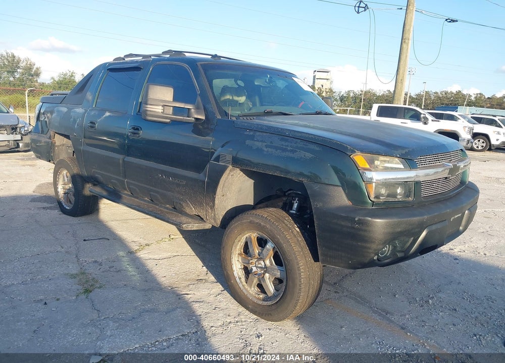 2003 CHEVROLET AVALANCHE 1500 VIN: 3GNEK13T43G296224