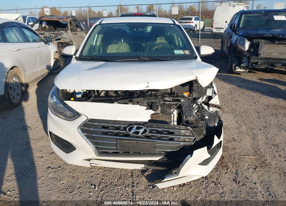 2022 HYUNDAI ACCENT SE VIN: 3KPC24A65NE182973