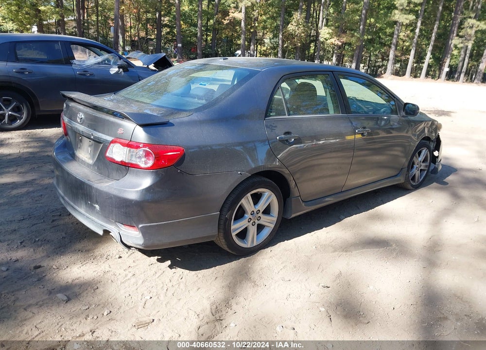 2013 TOYOTA COROLLA S VIN: 2T1BU4EE5DC984928