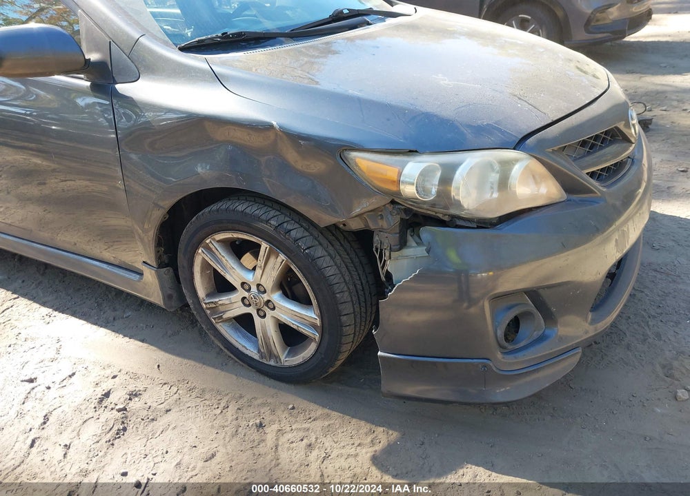 2013 TOYOTA COROLLA S VIN: 2T1BU4EE5DC984928