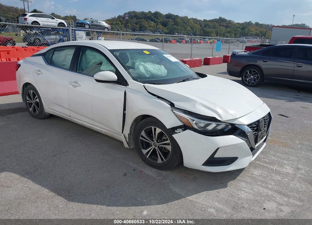 2021 NISSAN SENTRA SV XTRONIC CVT VIN: 3N1AB8CV0MY262880