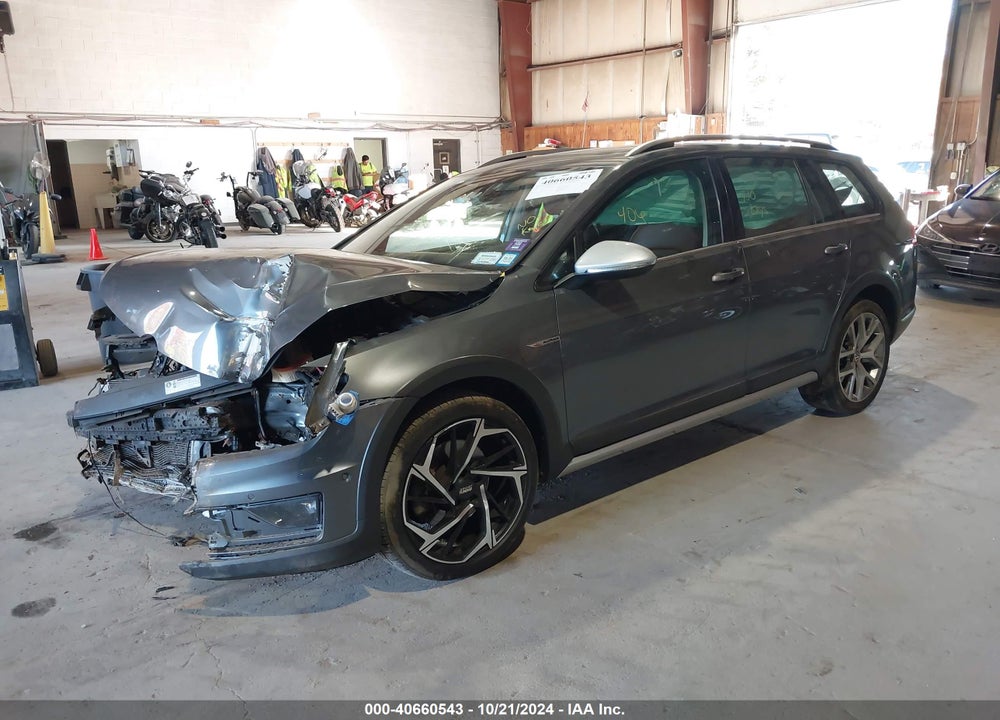 2017 VOLKSWAGEN GOLF ALLTRACK TSI SEL VIN: 3VWH17AUXHM505205