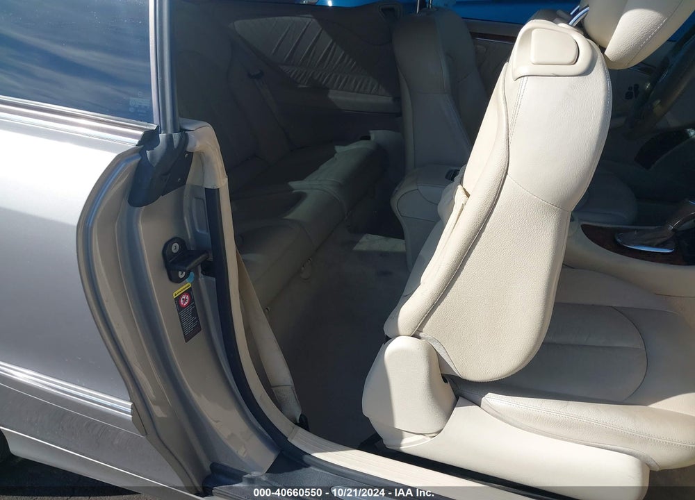 2007 MERCEDES-BENZ CLK 350 VIN: WDBTJ56H87F212851