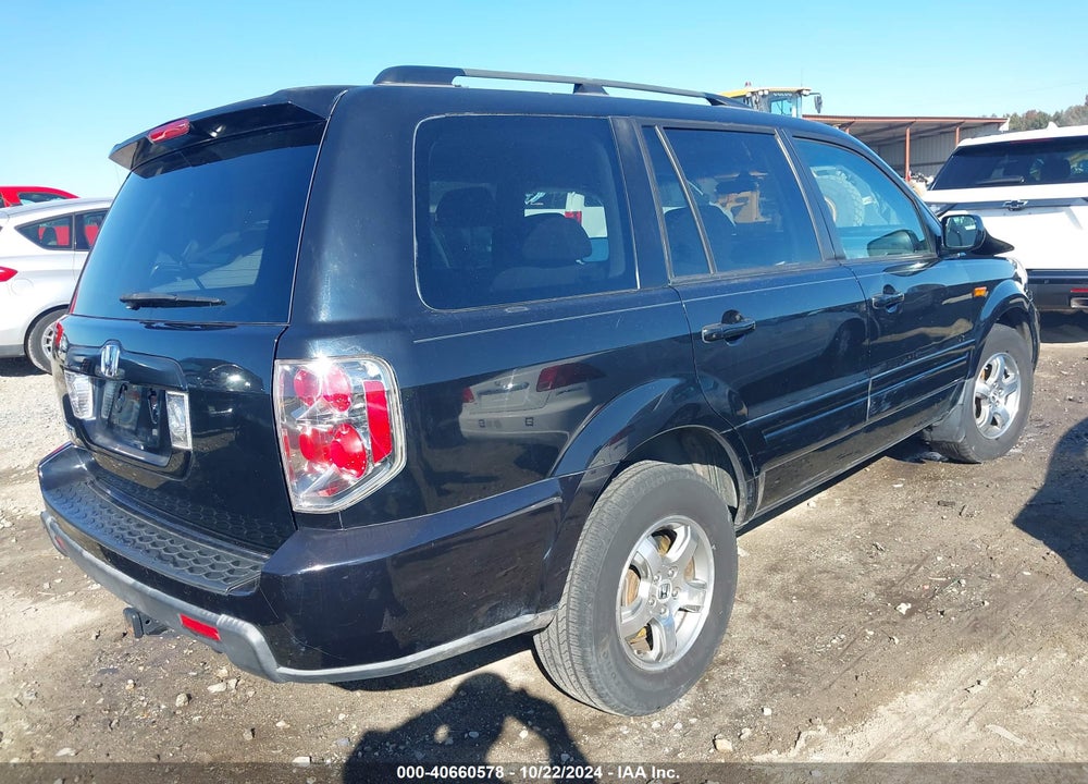 2006 HONDA PILOT EX VIN: 5FNYF28416B026508