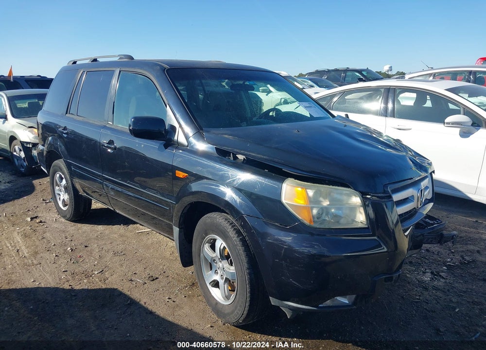 2006 HONDA PILOT EX VIN: 5FNYF28416B026508