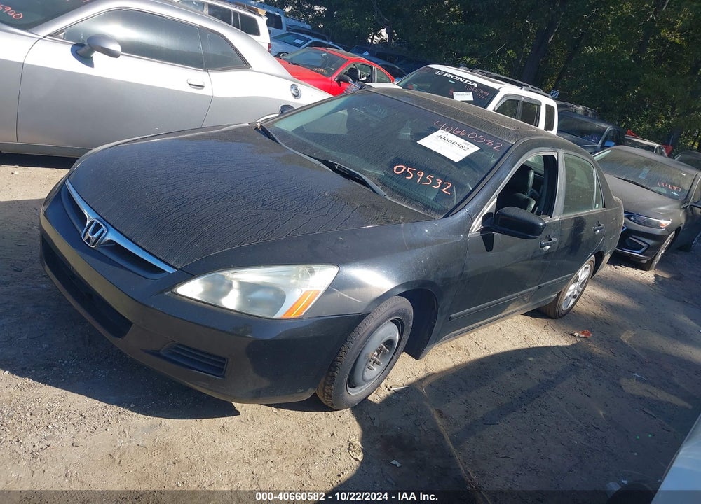2007 HONDA ACCORD 2.4 EX VIN: 1HGCM56857A059532