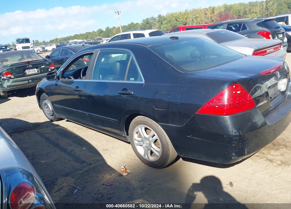2007 HONDA ACCORD 2.4 EX VIN: 1HGCM56857A059532