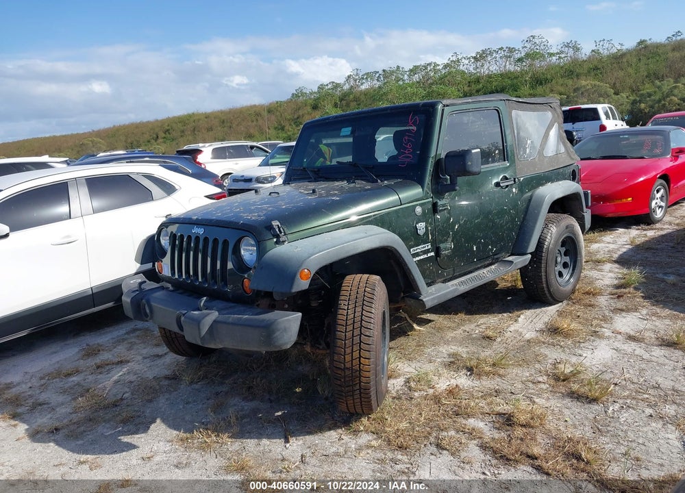 2011 JEEP WRANGLER SPORT VIN: 1J4AA2D16BL509912