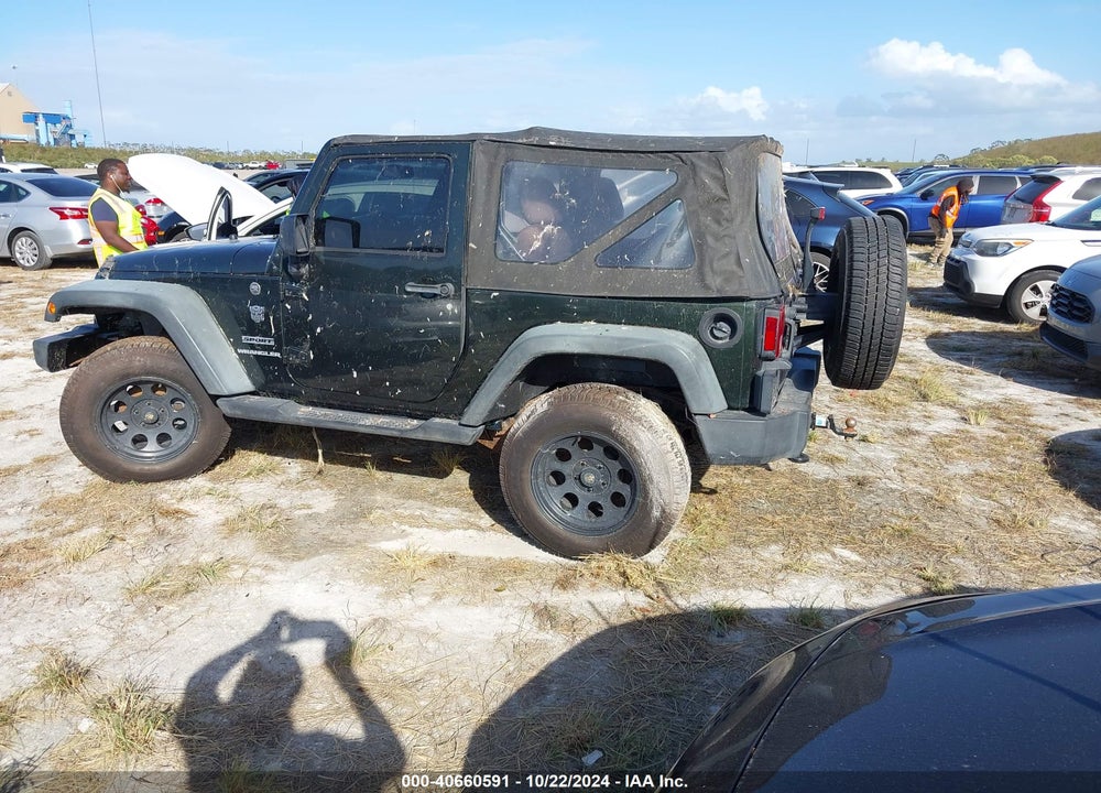 2011 JEEP WRANGLER SPORT VIN: 1J4AA2D16BL509912