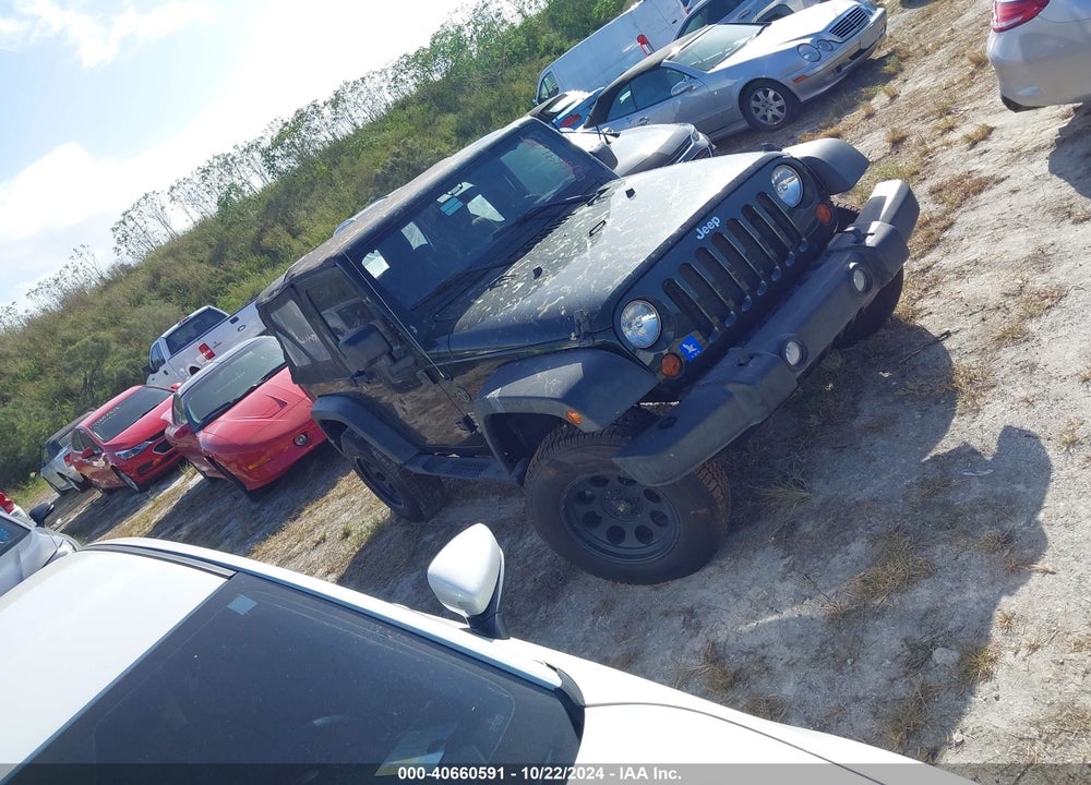2011 JEEP WRANGLER SPORT VIN: 1J4AA2D16BL509912