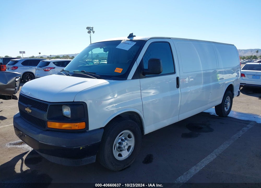2017 CHEVROLET EXPRESS 2500 WORK VAN VIN: 1GCWGBFF1H1102247