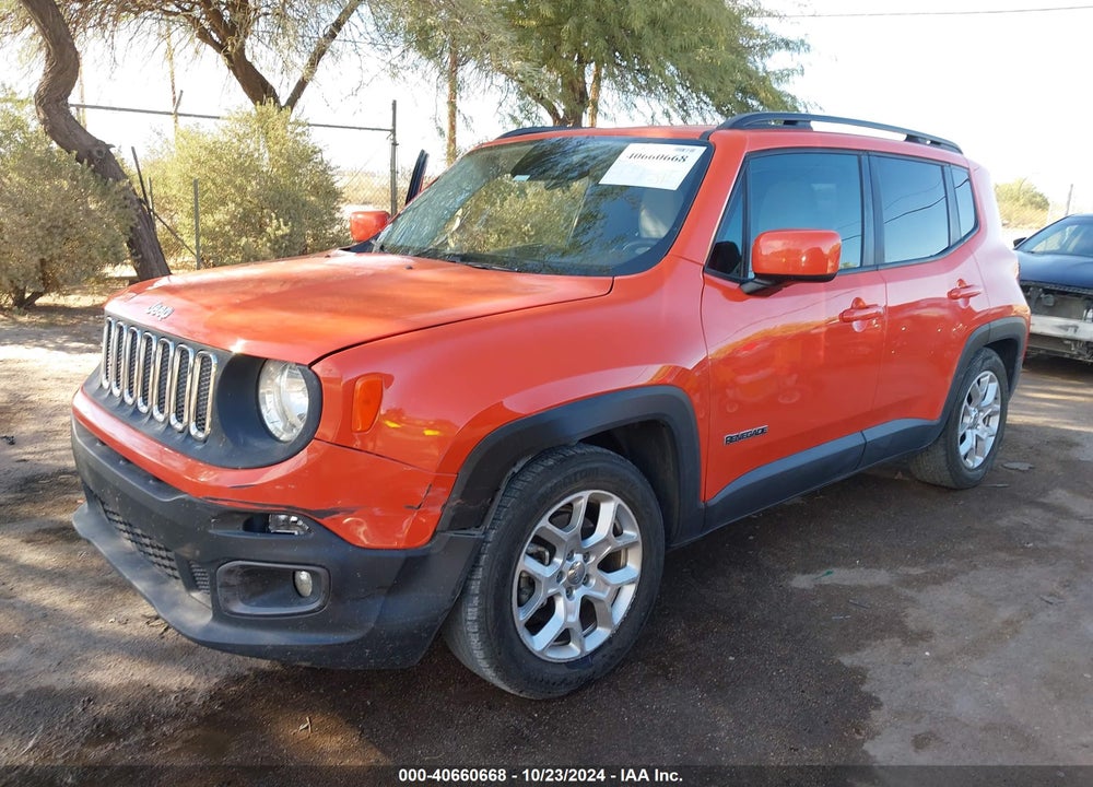 2015 JEEP RENEGADE LATITUDE VIN: ZACCJABTXFPC14441
