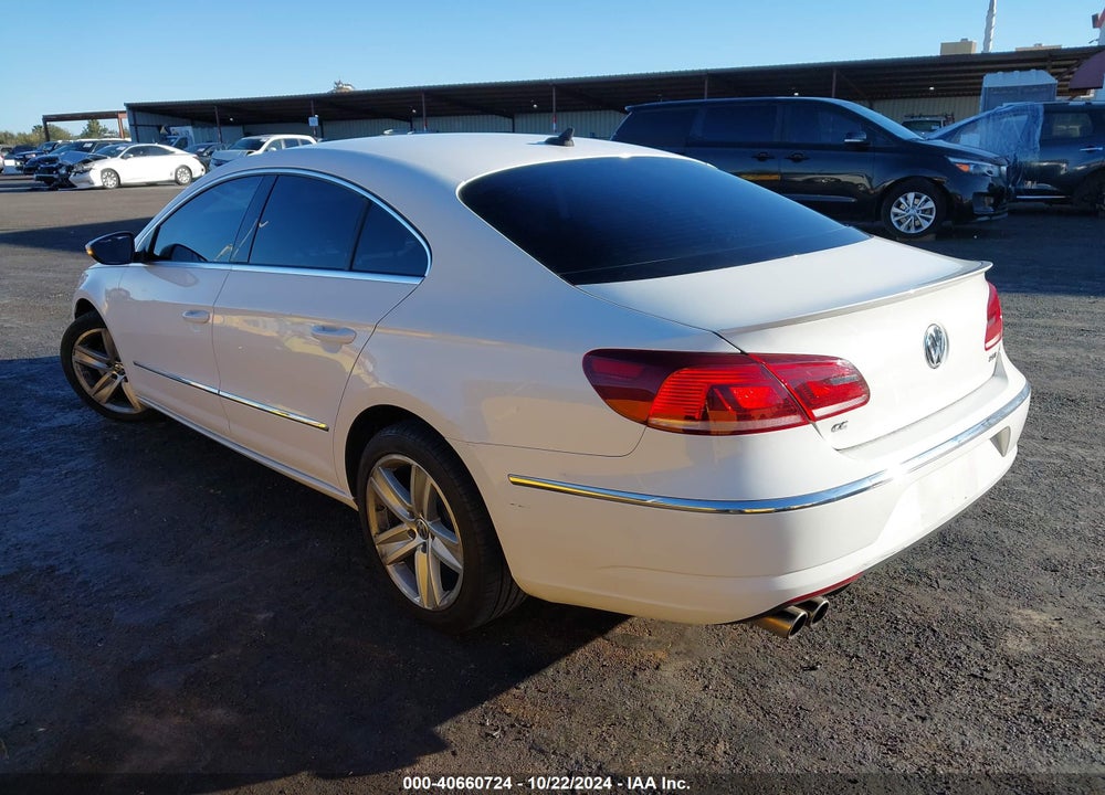 2013 VOLKSWAGEN CC 2.0T SPORT VIN: WVWBP7AN0DE551755