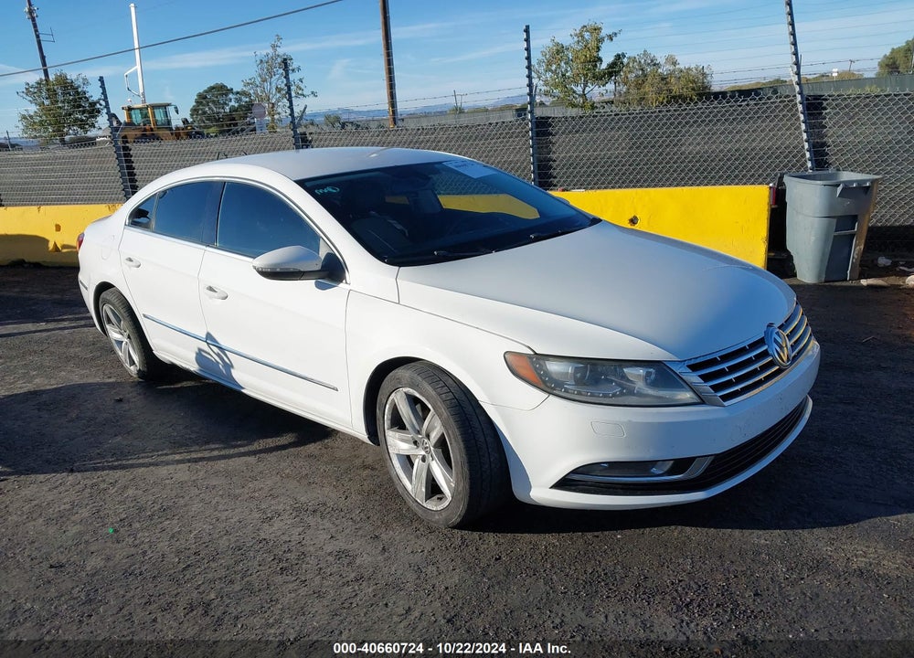 2013 VOLKSWAGEN CC 2.0T SPORT VIN: WVWBP7AN0DE551755
