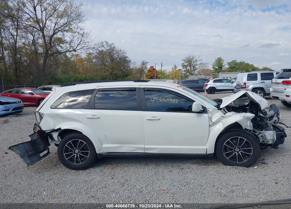 2013 DODGE JOURNEY SXT VIN: 3C4PDCBG0DT727209