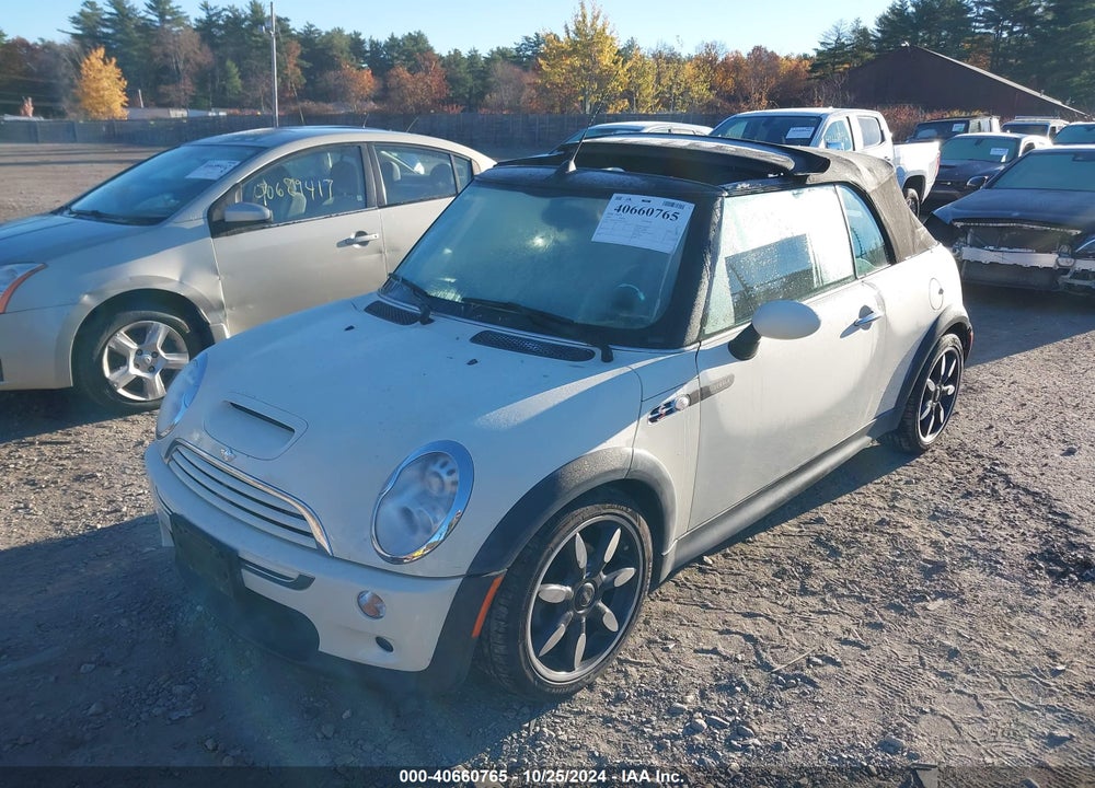 2008 MINI COOPER S VIN: WMWRH33598TL96722