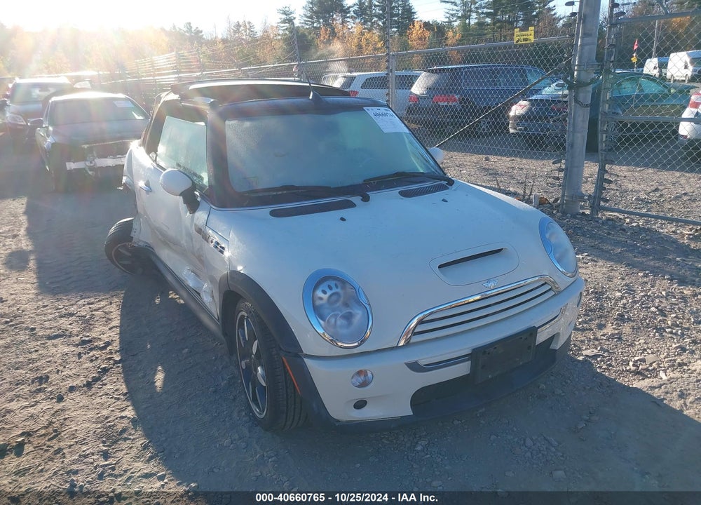 2008 MINI COOPER S VIN: WMWRH33598TL96722