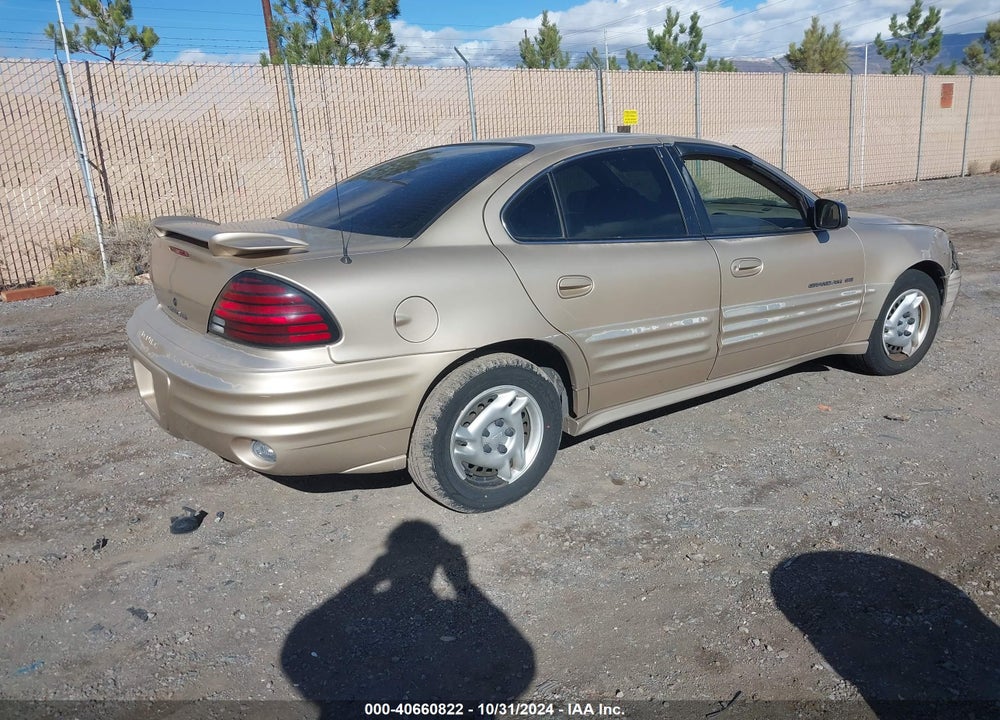 2001 PONTIAC GRAND AM SE1 VIN: 1G2NF52T91M575320