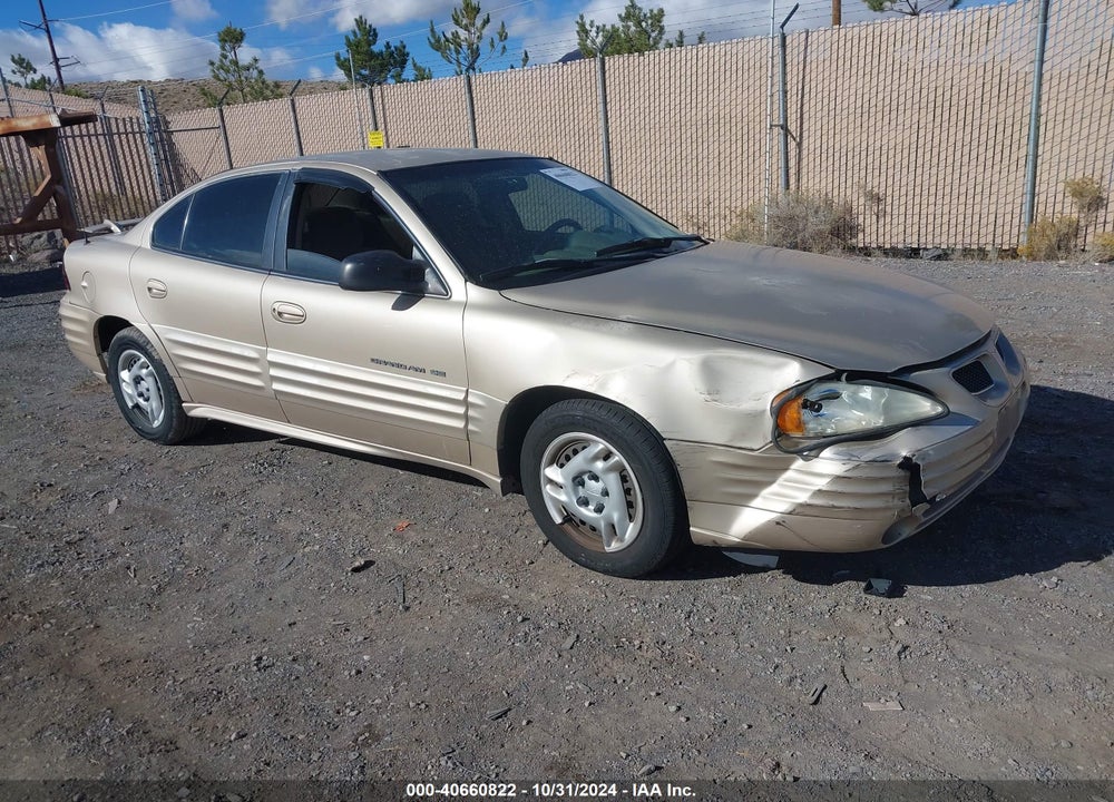 2001 PONTIAC GRAND AM SE1 VIN: 1G2NF52T91M575320