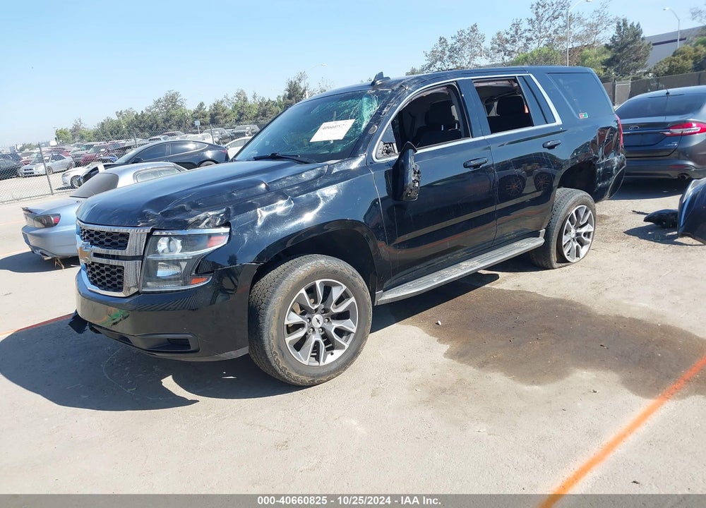 2018 CHEVROLET TAHOE COMMERCIAL FLEET VIN: 1GNSKFKC2JR150449