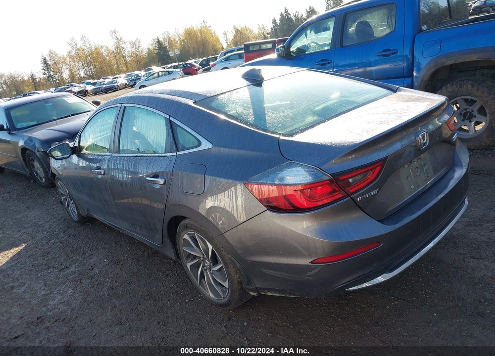 2019 HONDA INSIGHT TOURING VIN: 19XZE4F92KE033582