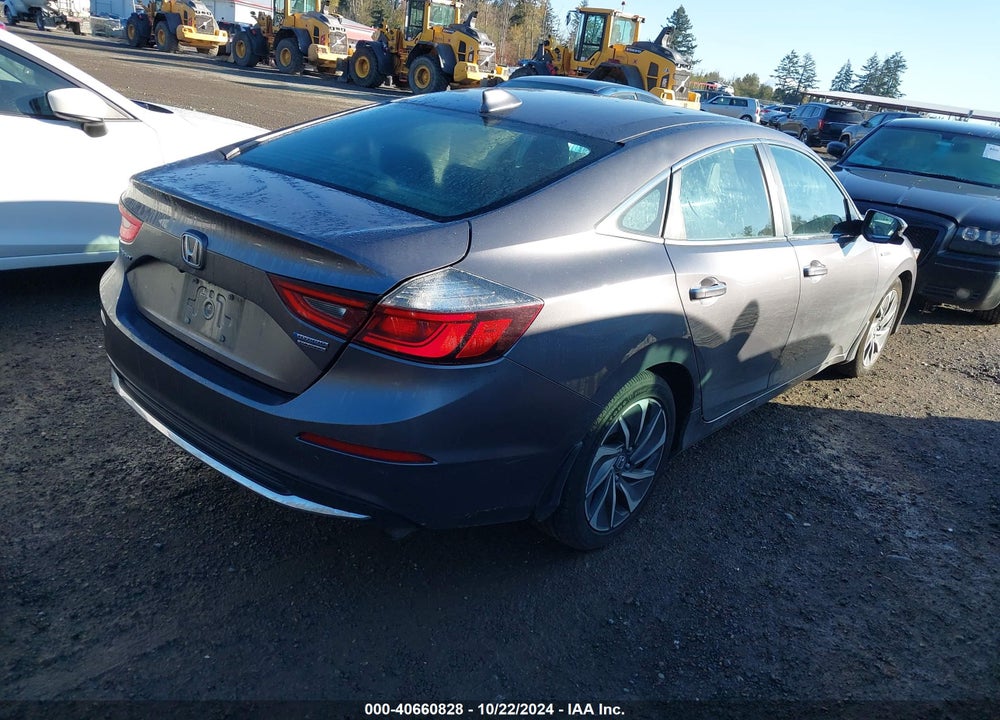 2019 HONDA INSIGHT TOURING VIN: 19XZE4F92KE033582