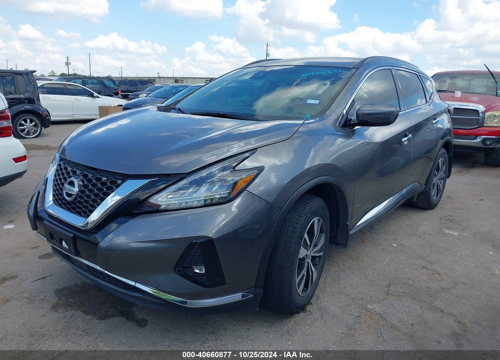 2021 NISSAN MURANO SV FWD VIN: 5N1AZ2BJ9MC143962