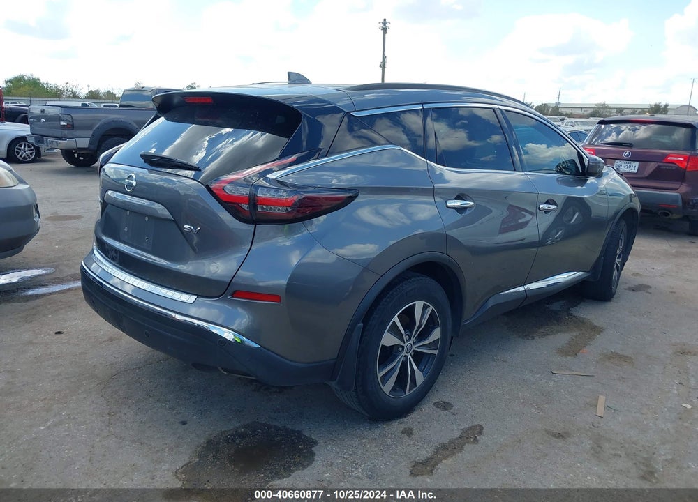 2021 NISSAN MURANO SV FWD VIN: 5N1AZ2BJ9MC143962
