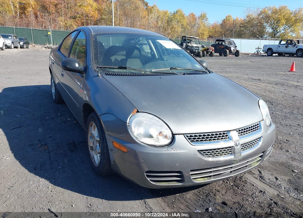 2005 DODGE NEON SXT VIN: 1B3ES56C45D127933